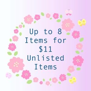 HELP ME CLEAR MY BINS SALE UNLISTED up to 8 items $11 misc clothing misc items